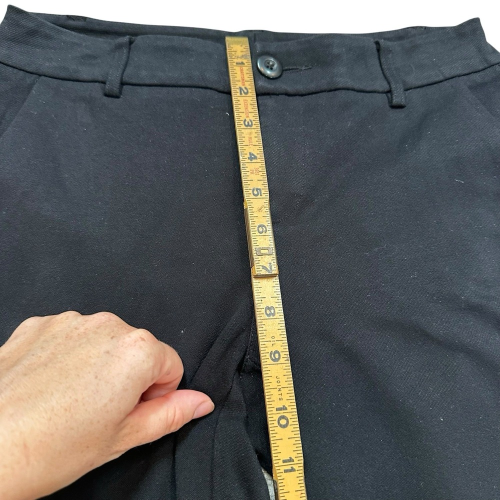 CAbi Women's Black Dress Pants Size 2 Career Office Straight Leg Stretch - Picture 7 of 9